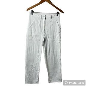 ✨Wilfred Free White Modern Utility Pants✨